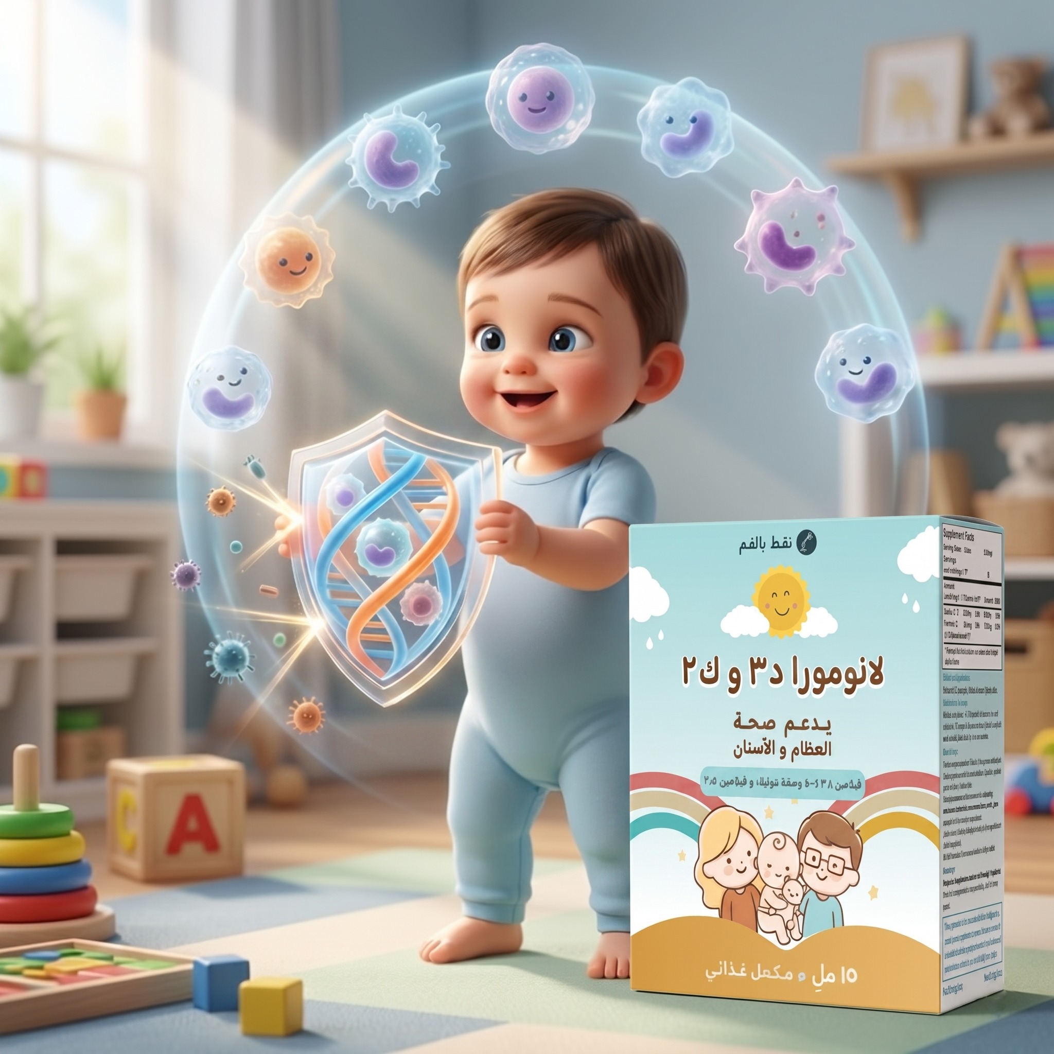 🔬 كيف يعزز فيتامين د المناعة الفطرية والتكيفية؟